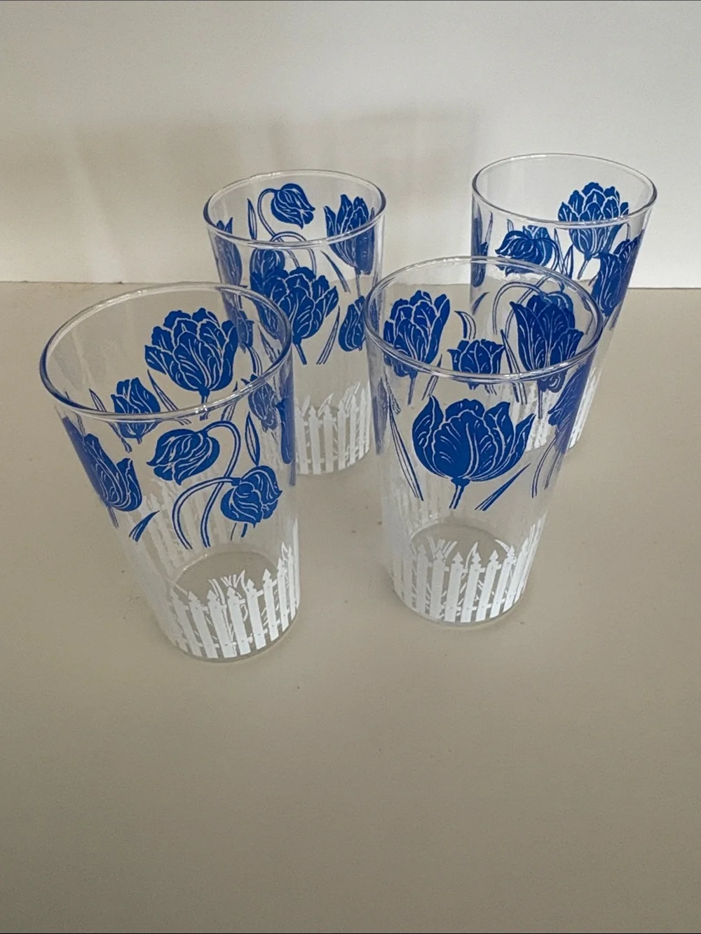 MCM KRAFT SWANKY SWIG JUICE GLASSES SET OF 4